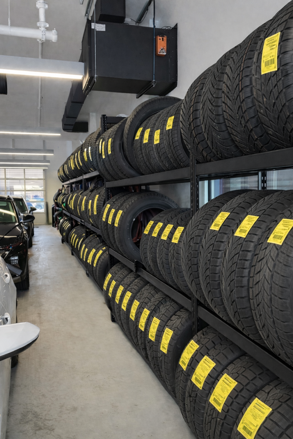 Service Bay Drive Thru / Shop Racking