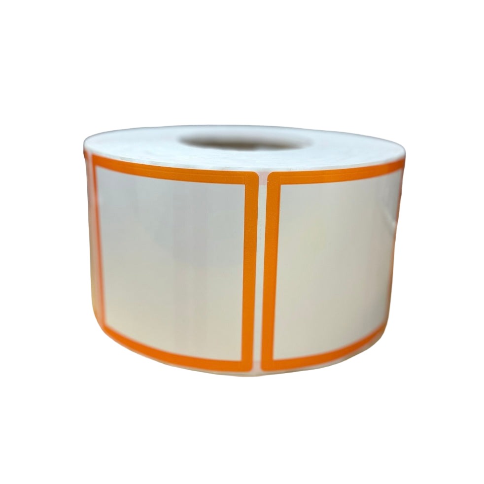 Bordered Label Control 4x4 Label Rolls (Bordered)