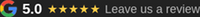 Leave us a review on Google